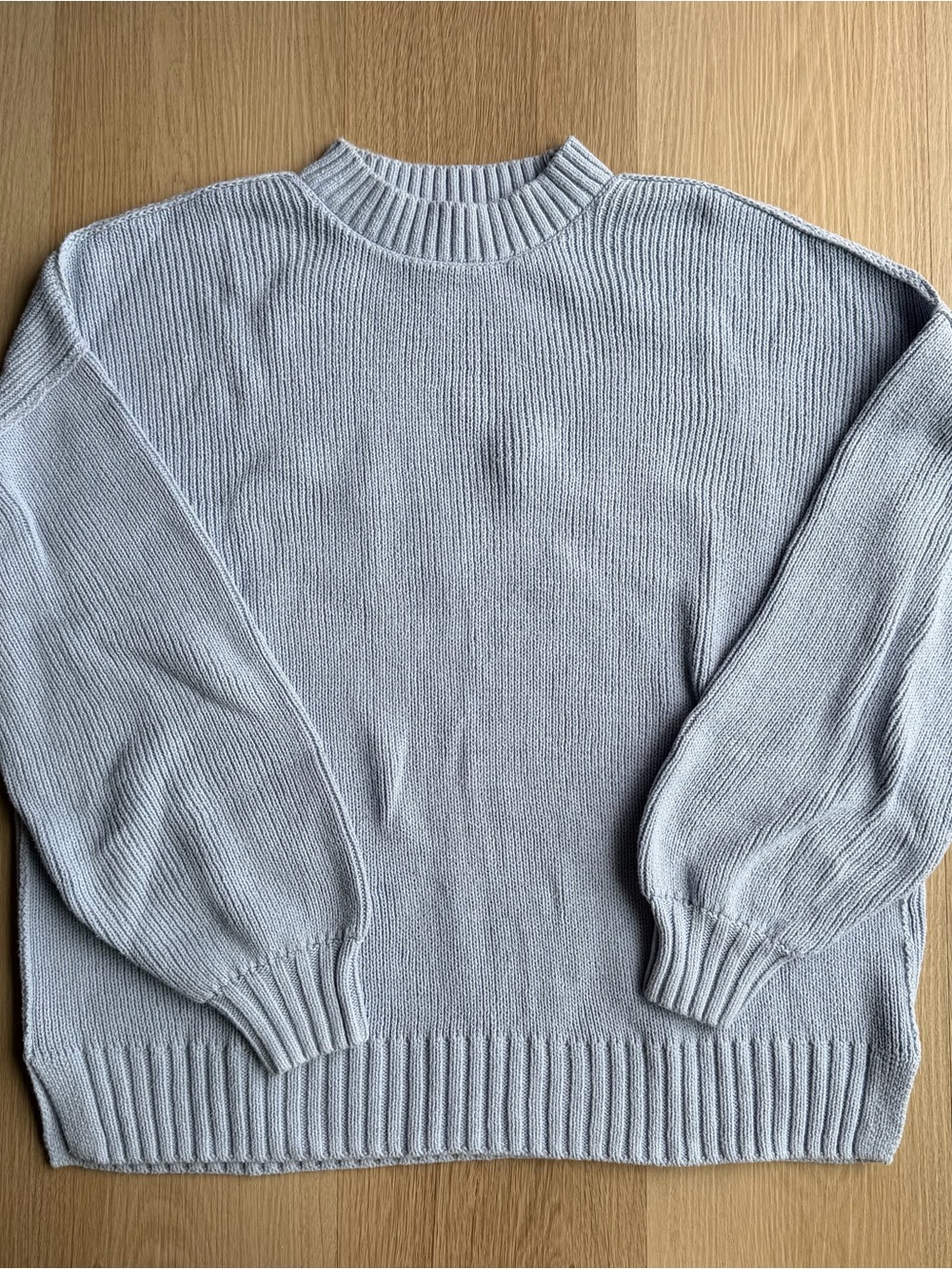 Hollister Light Blue Crewneck Sweater Size XXS